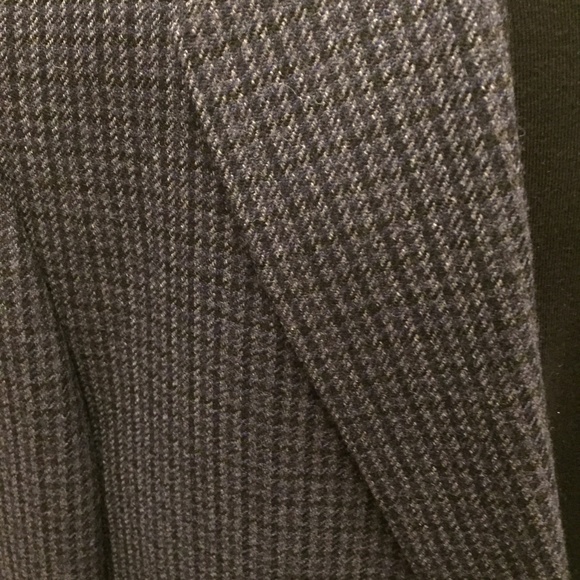 Stafford Sports Coat Blue-Gray Houndstooth 44L - Picture 2 of 5
